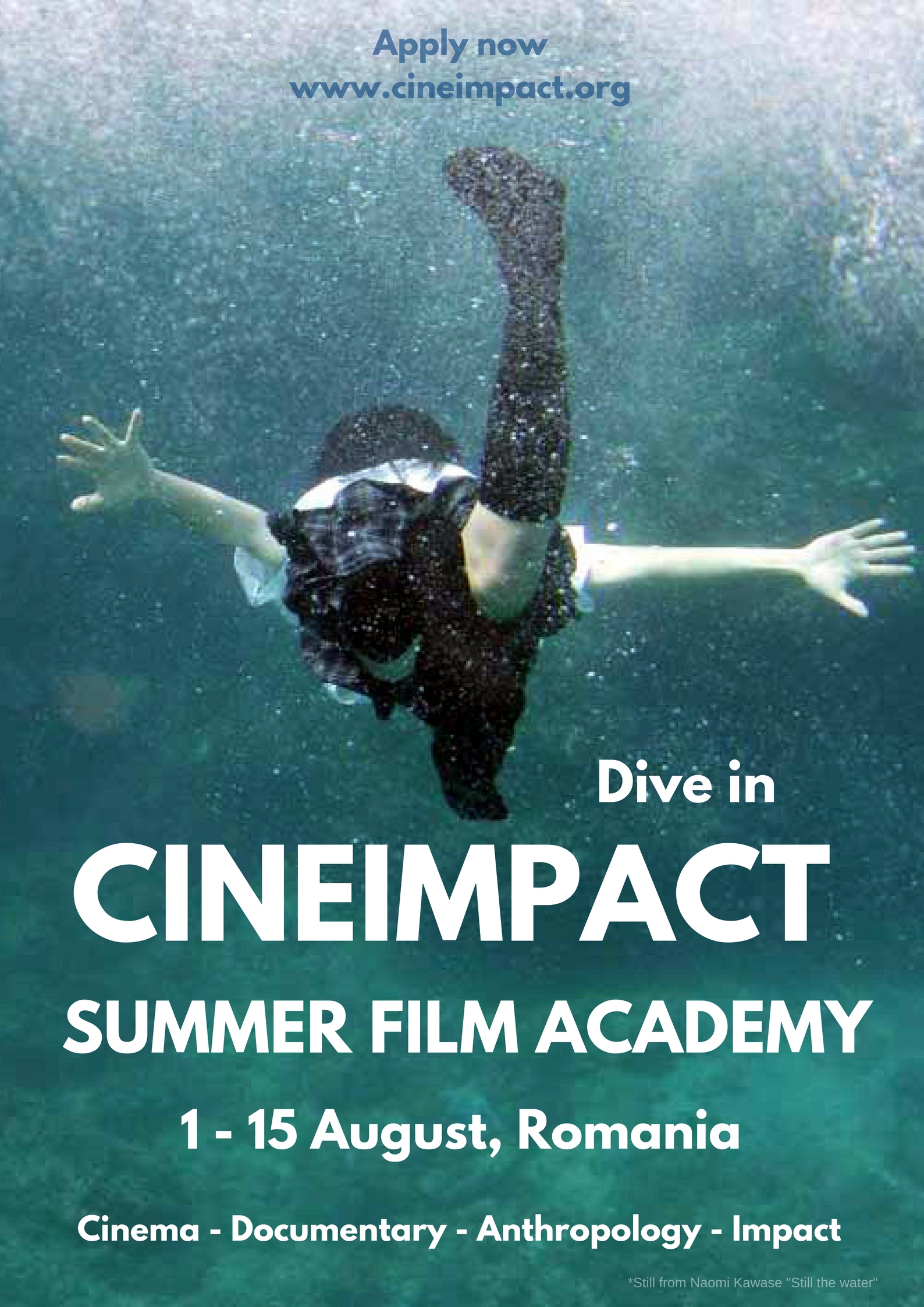 Dive in the CINEIMPACT Summer Film Academy 2017